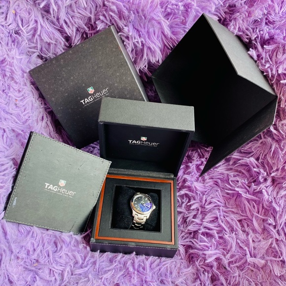 TAG HEUER Link Auto Sliver Wristwatch- Model: WJF211ABA0570 - Picture 13 of 15